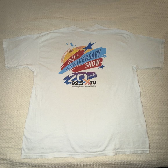 Gildan Other - Vintage 2004 92.5 XTU Philadelphia Country Radio 20th Anniversary T-Shirt